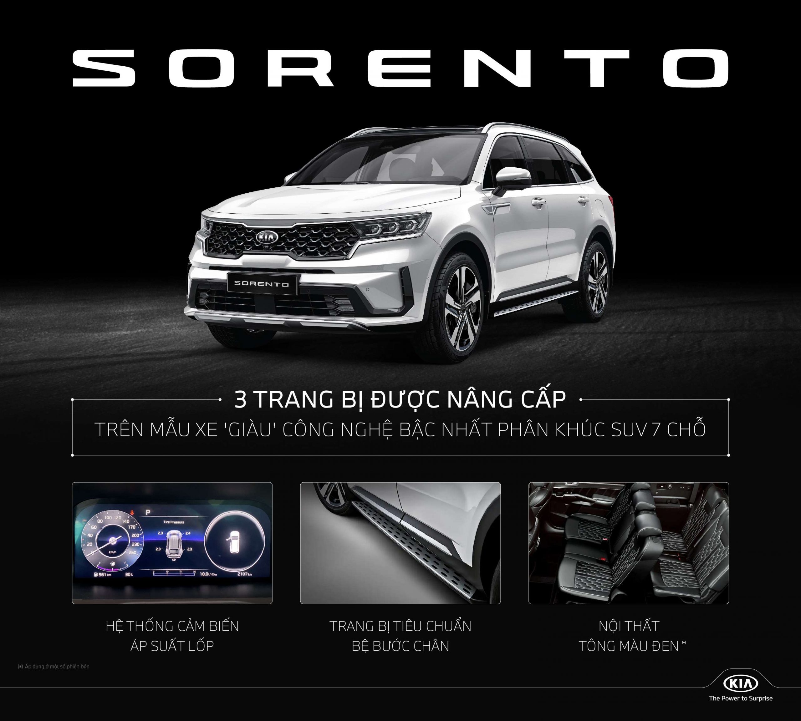 Kia Sorento All New 2021 trang bị thêm Option, quyết giữ vị trí đầu bảng trong top xe SUV bán chạy nhất thị trường